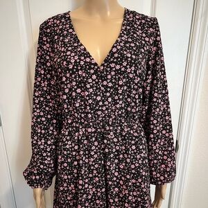 H&M Divided Floral Dress